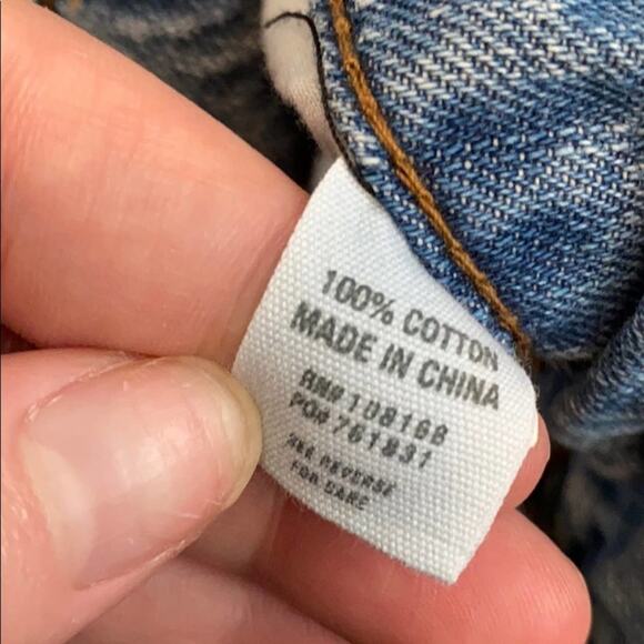 RSQ Light Washed Denim “Mom Short” Shorts - Picture 4 of 12